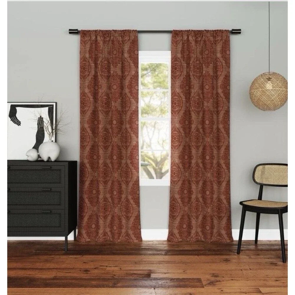 2 PCs Sun Zero Sintra Medallion Russet 40